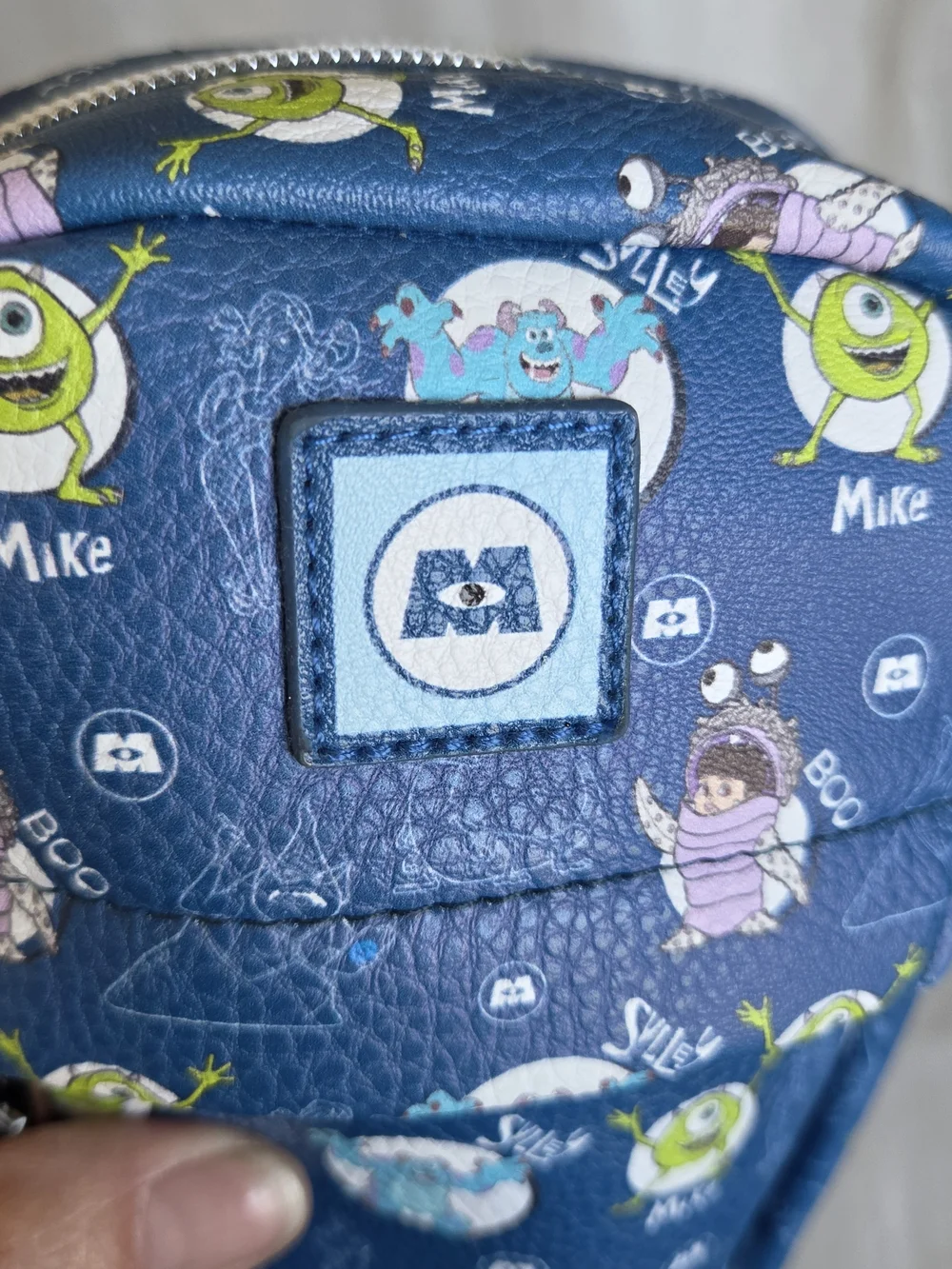Buckle-Down Disney Pixar Storybook Monsters, Inc. Crossbody Bag